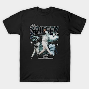 Ken Griffey Jr. Vintage Collage T-Shirt